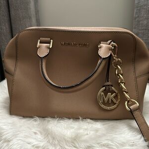 MK Nude Shoulder Bag